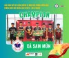 ĐỘI VÔ ĐỊCH BÓNG RỔ 3X3 XÃ SAM MỨN