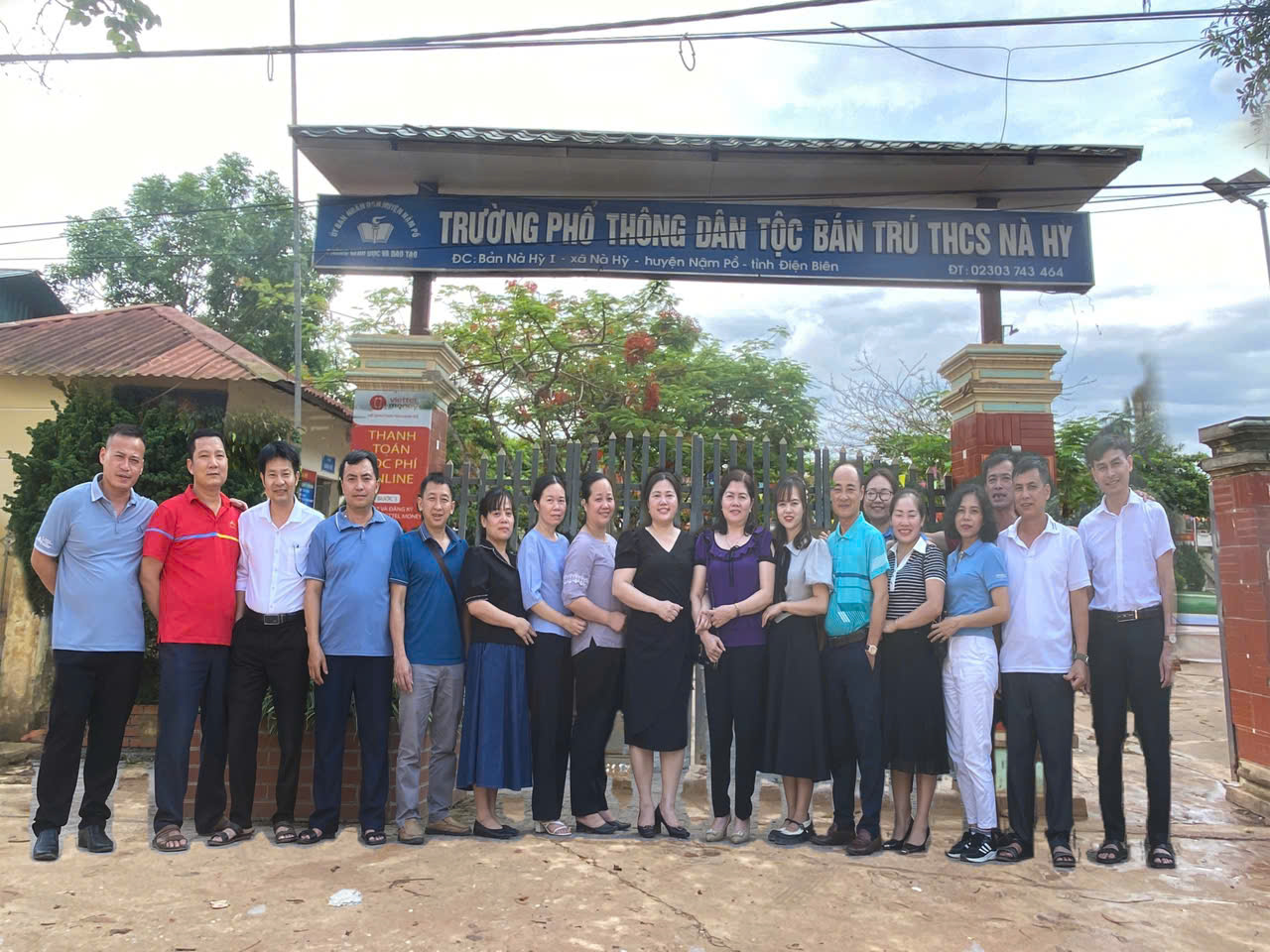 TRƯỜNG THCS XÃ POM LÓT GIAO LƯU VỚI TRƯỜNG PTDTBT THCS NÀ HỲ