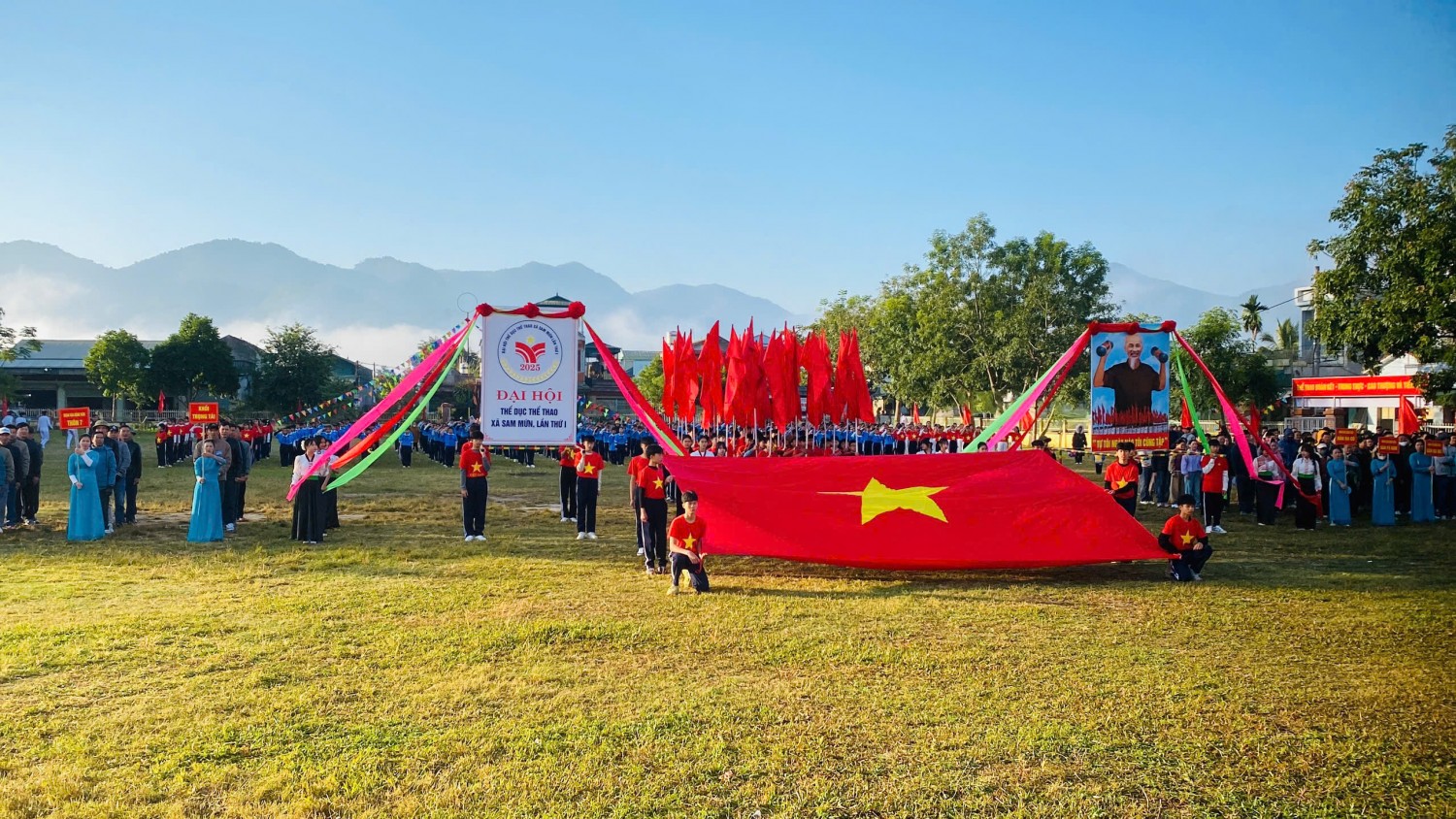 ĐẠI HỘI TDTT XÃ SAM MỨN LẦN I. NĂM 2025