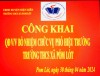 QĐ V/v bổ nhiệm chức vụ phó Hiệu Trưởng trường THCS xã Pom Lót