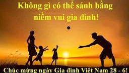 GIỮ GÌN VÀ PHÁT HUY TRUYỀN THỐNG VĂN HÓA ỨNG XỬ TỐT ĐẸP TRONG GIA ĐÌNH