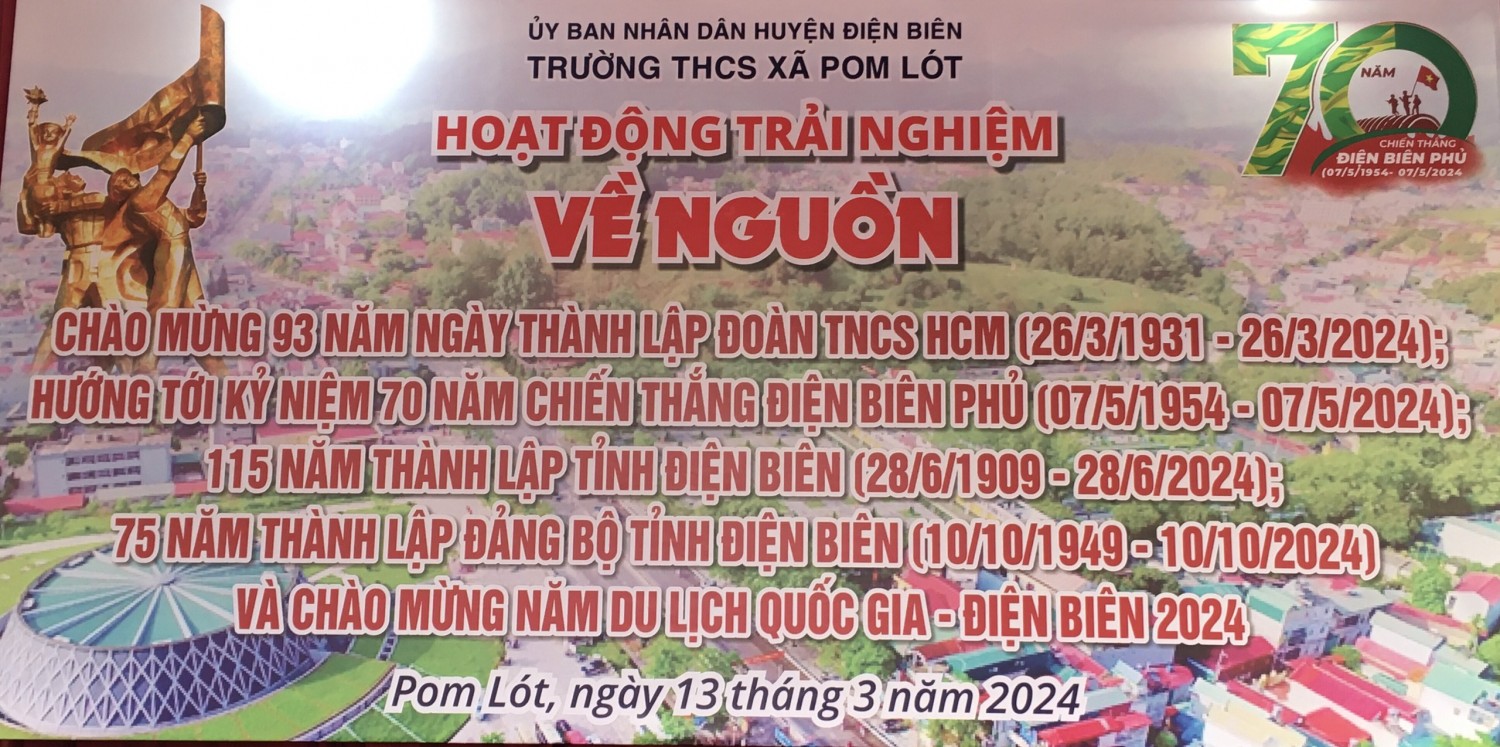 HOẠT ĐỘNG TRẢI NGHIỆM